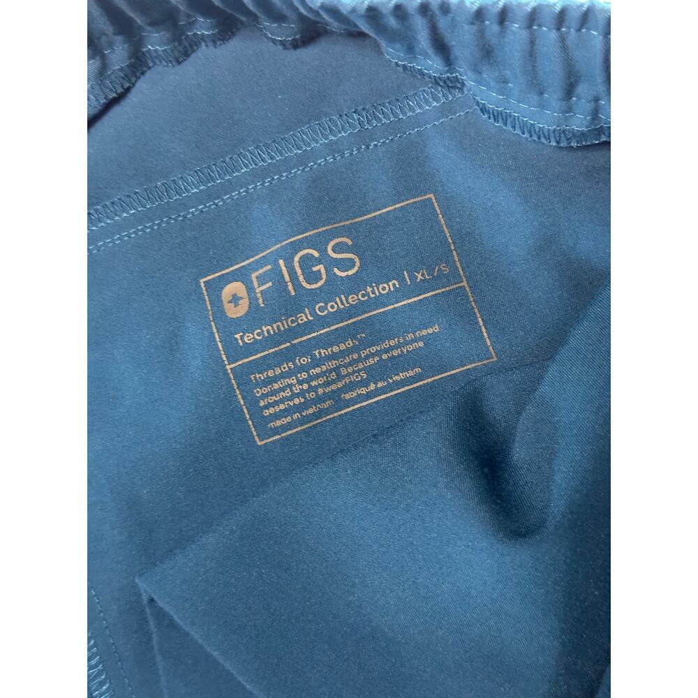 Figs Tansen Jogger Scrub Pants ALPS BLUE XL Short‎ - Picture 2 of 5